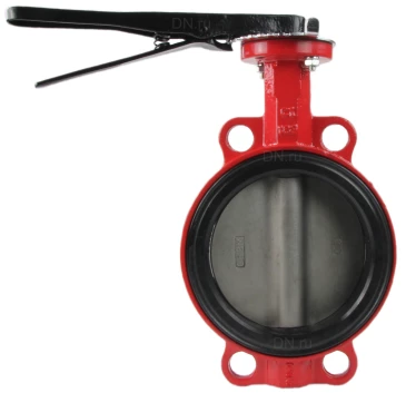 Затвор дисковый поворотный ABRA Ду250 Ру16 BUV-VF866D, межфланцевый, корпус - чугун, диск - нержавеющая сталь, рукоятка, EPDM в Перми