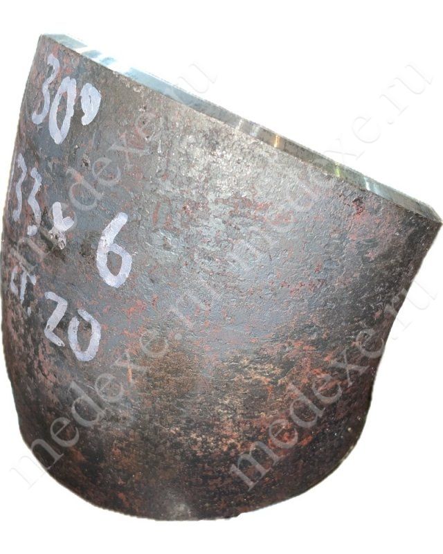 Отвод 45-133х4 ст.09г2с 45 град. 2 исп. ГОСТ 17375-2001 МС01 в Перми